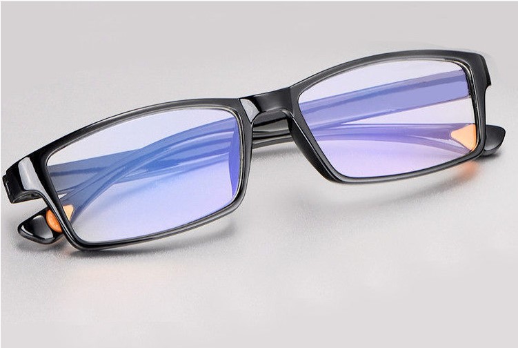 自动调节度数变焦远近两用高清防蓝光多焦点老年人眼镜